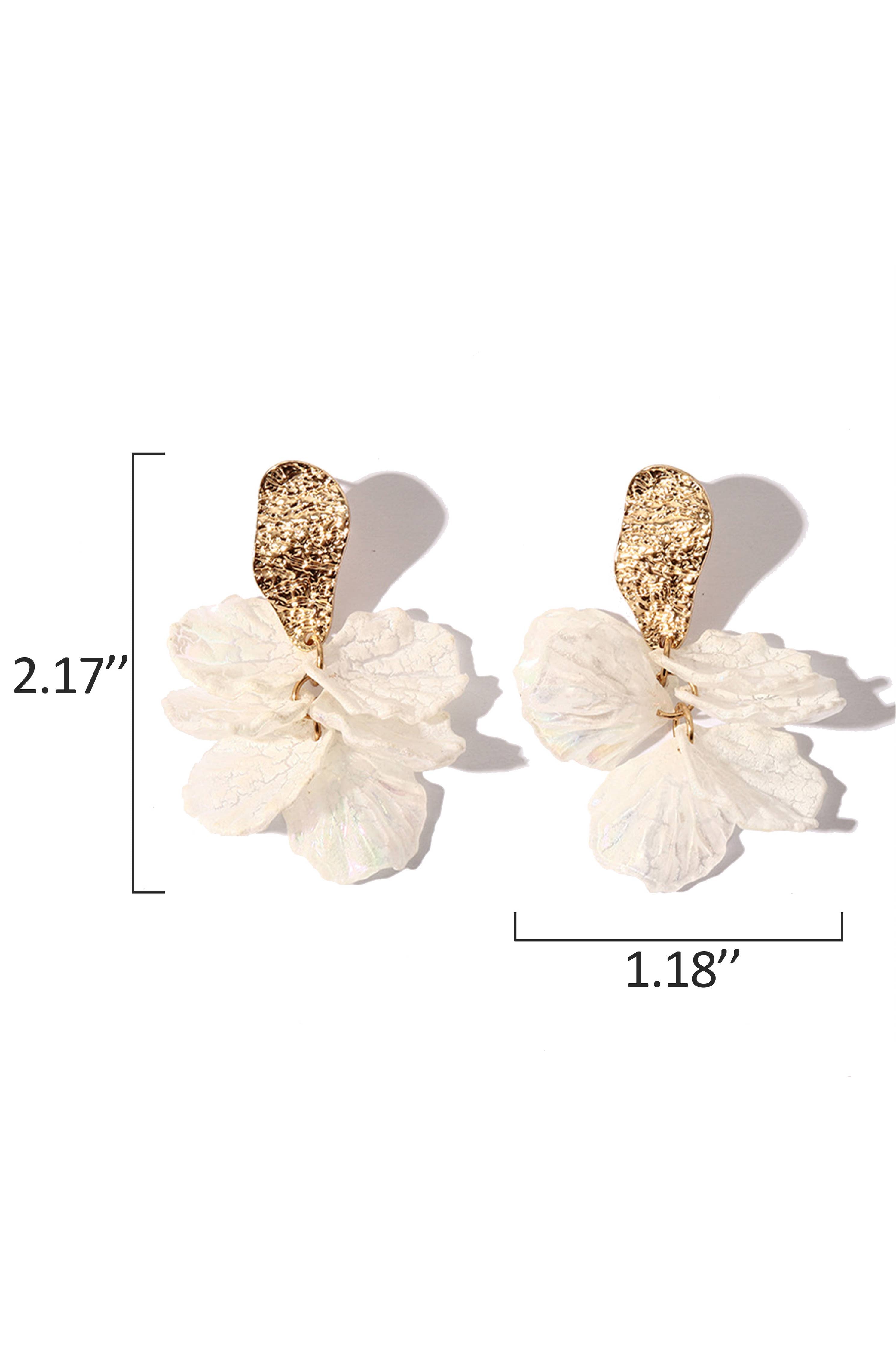 Flower Pattern Earrings