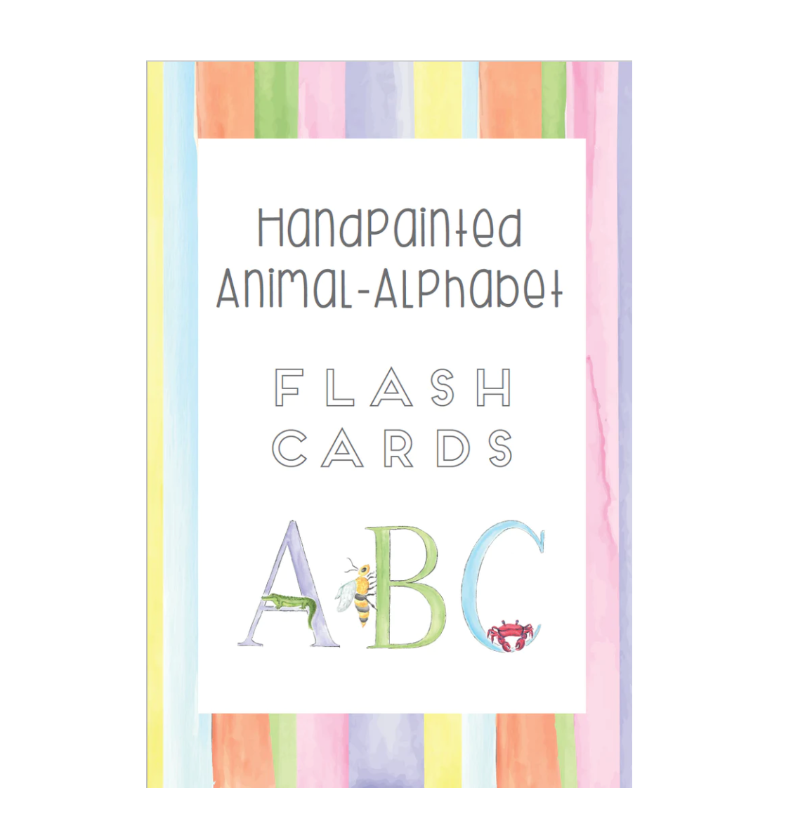 Animal Alphabet Flash Cards
