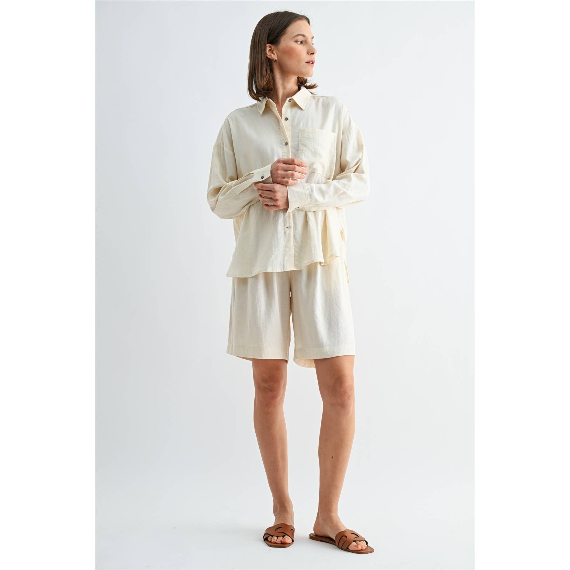 Linen Shorts
