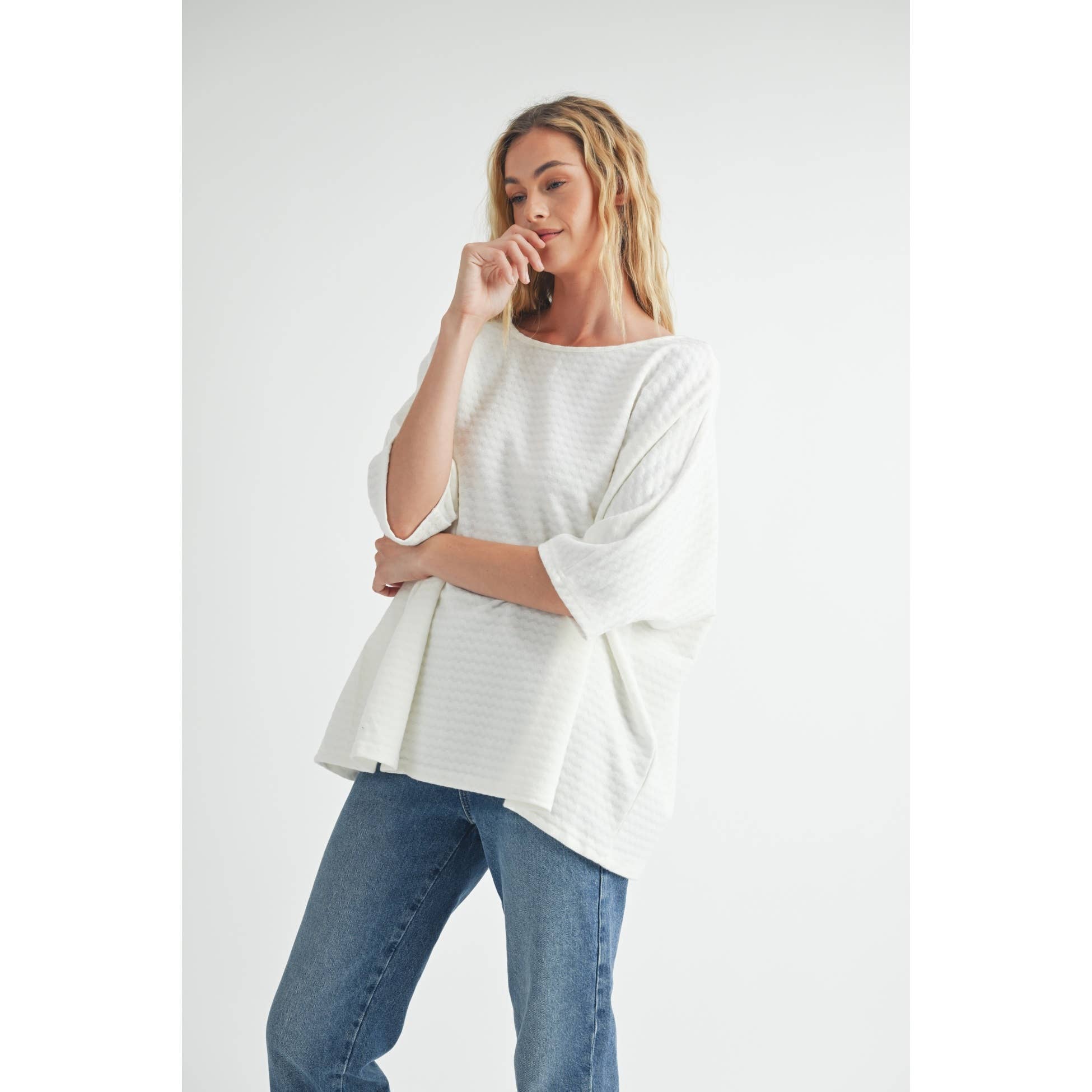 Oversize Knit Top