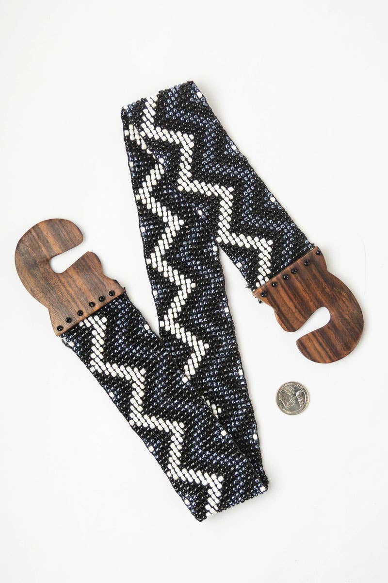 Boho Beaded Belt