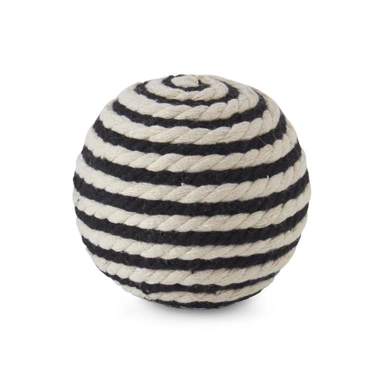 Sea Grass Ball - Black and Cream
