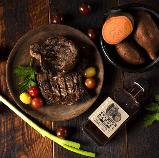 Bourbon Barrel Aged Maple Syrup