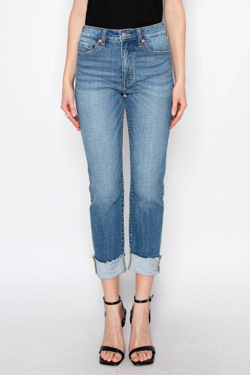 Tummy Control High Rise Straight Leg