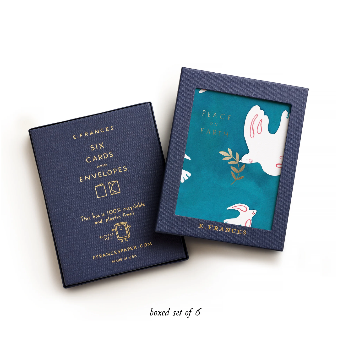 Peace Doves Christmas Boxed Cards