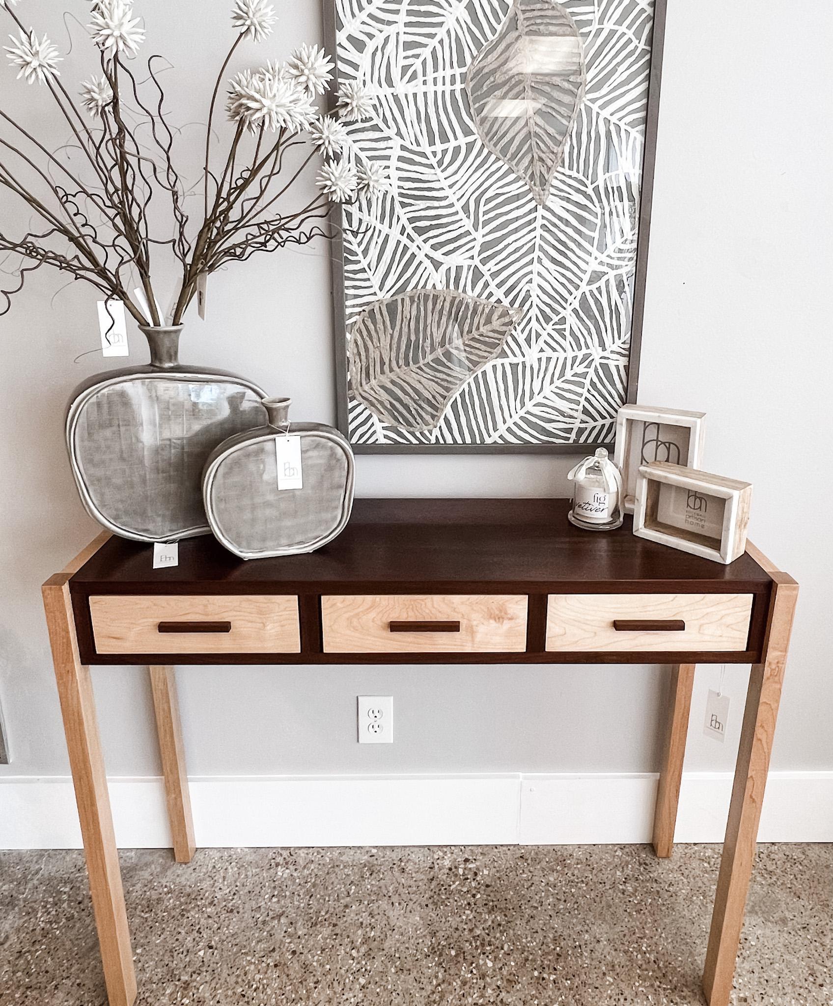 Othello 3 Drawer Console Table