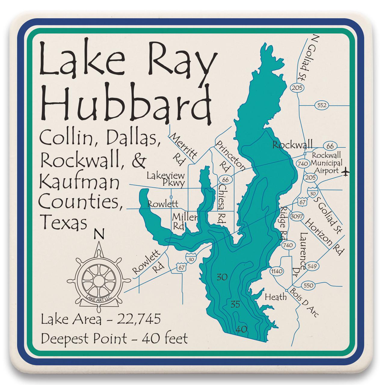 Ray Hubbard Squard Coaster Set