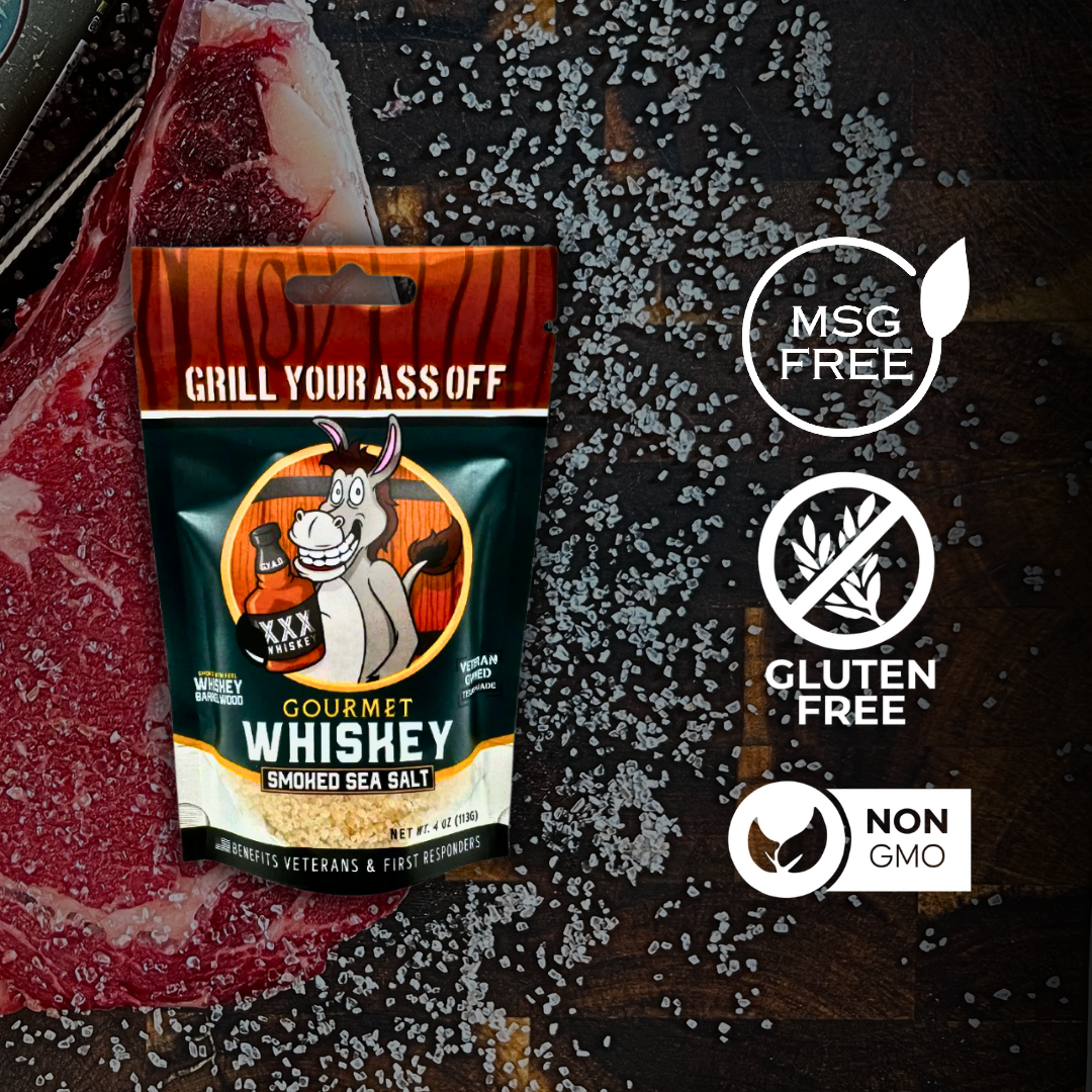 Whiskey Smoked Sea Salt