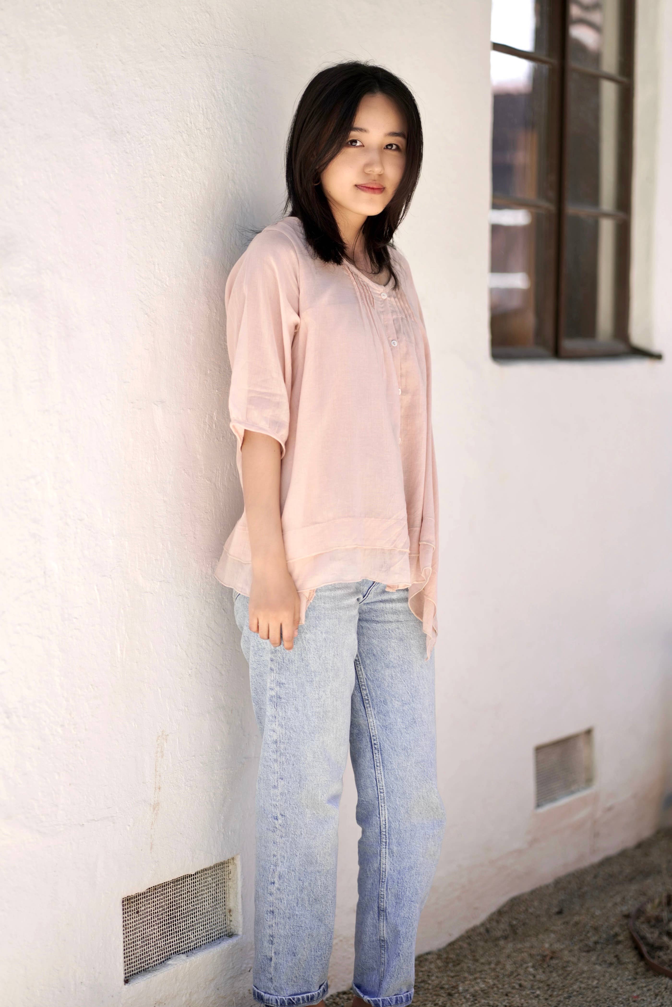 Flowy Cotton Blouse