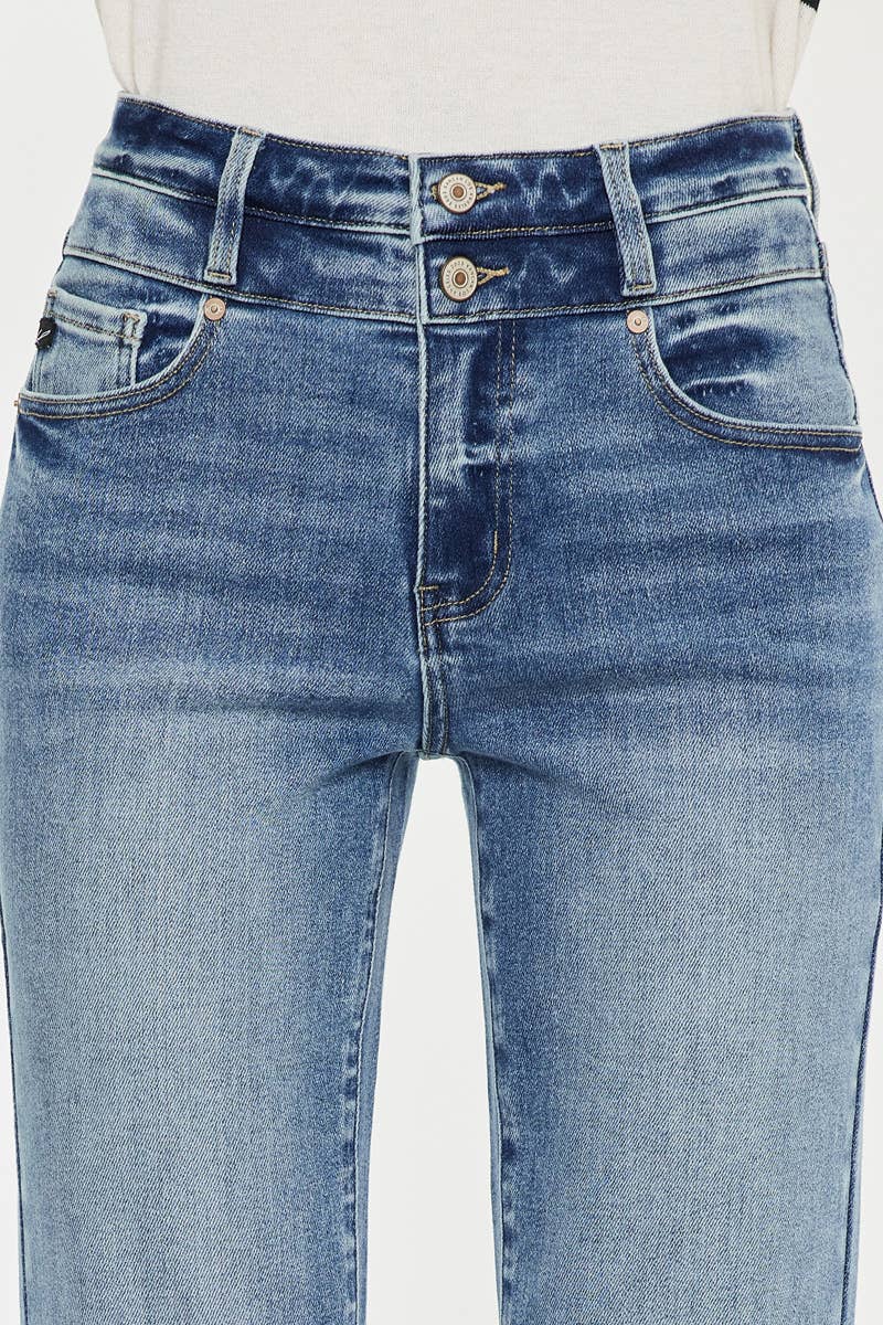 High Rise Slim Straight