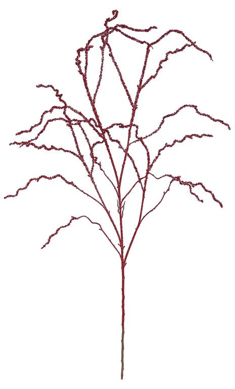 Red Glitter Branch