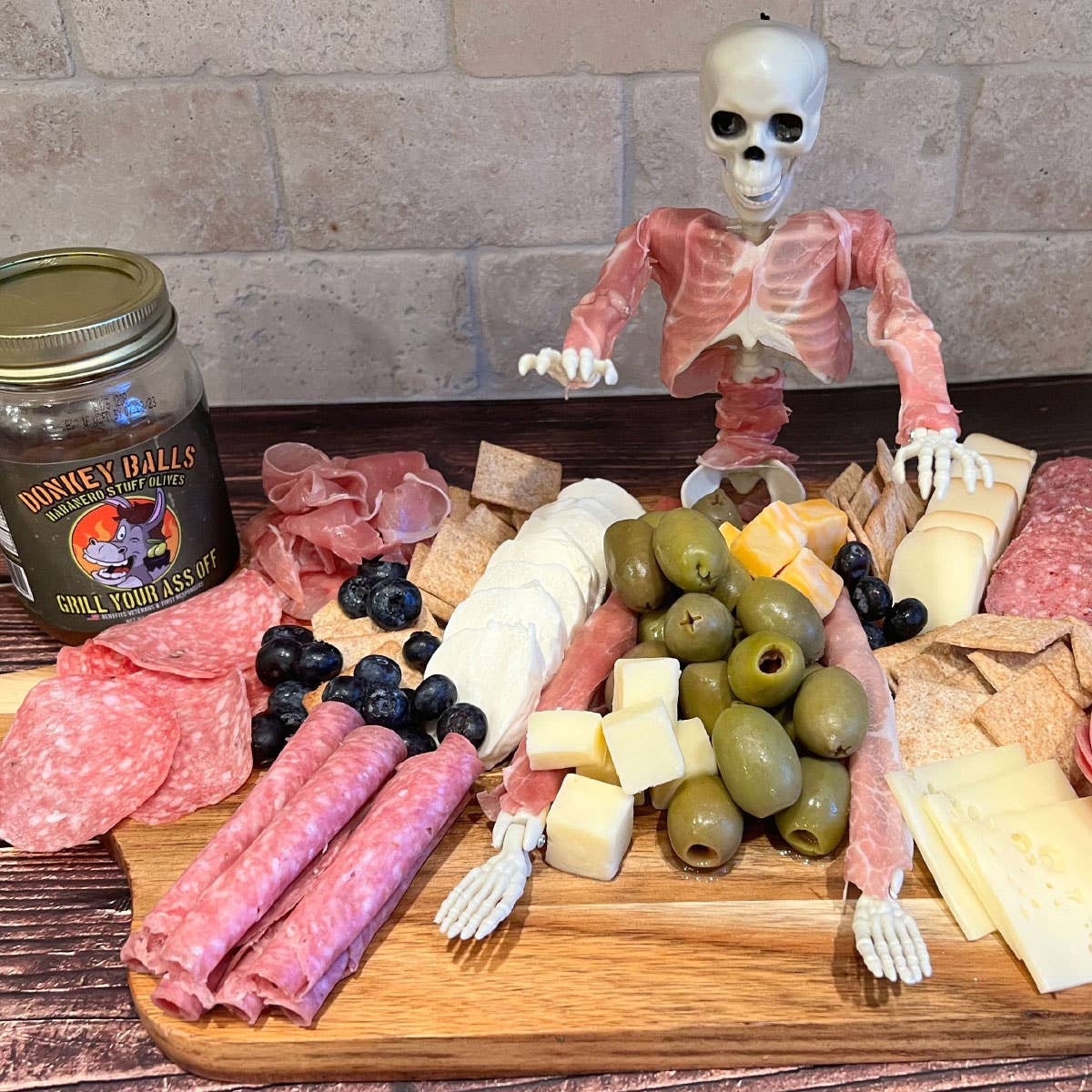 Donkey Balls Habanero Stuffed Olives