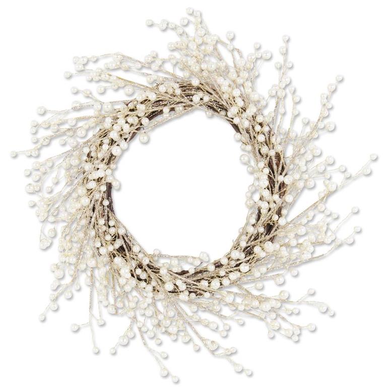 Twig Wreath w/ Pearls