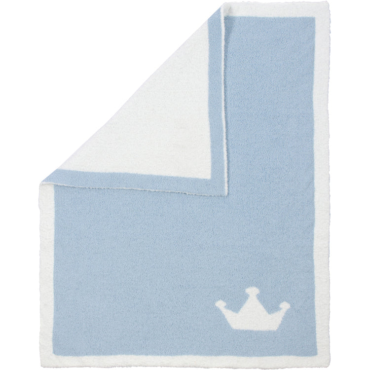 Luxxe Reversible Baby Blanket-Crown
