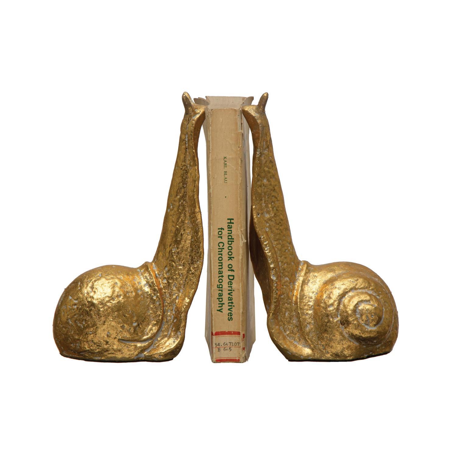 Snail Bookends