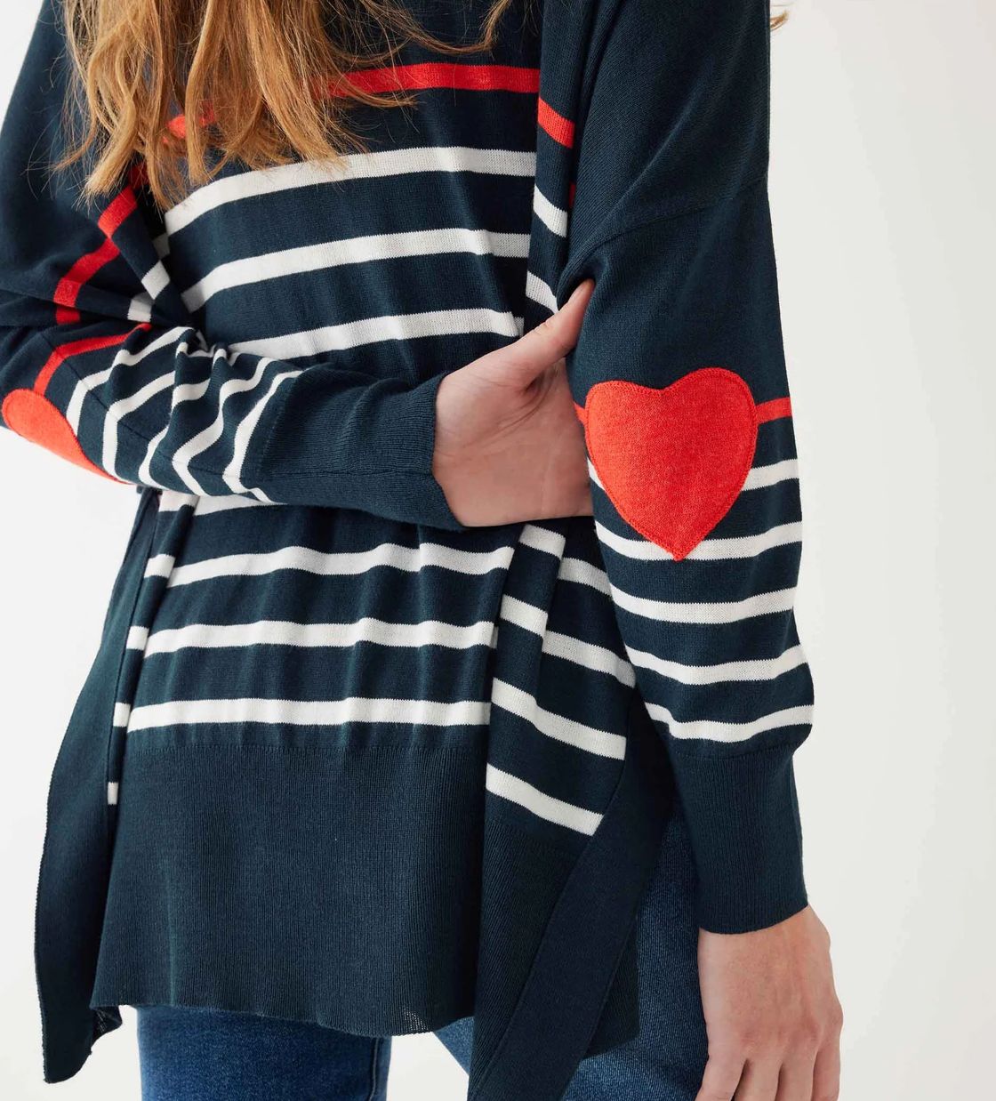 Amour Sweater w/ Heart Patch