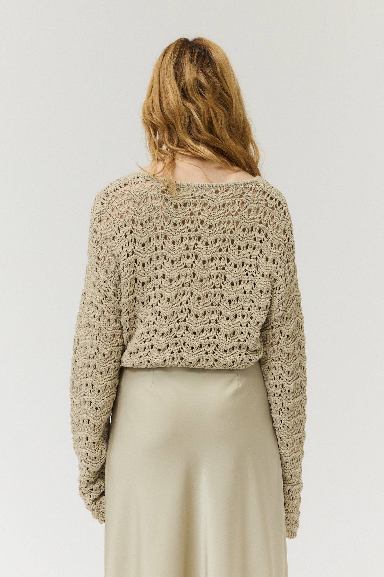 Lightweight Crocheted Sweater