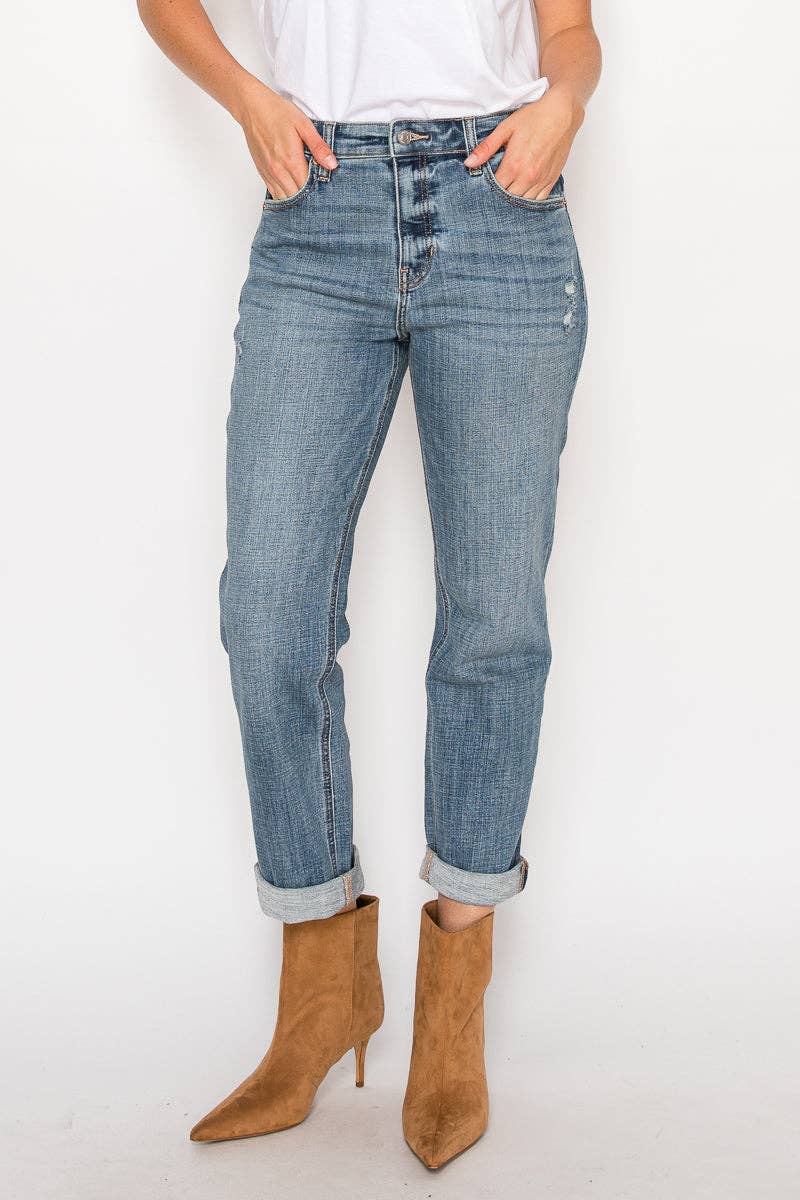 High Rise Modern Boyfriend Jeans