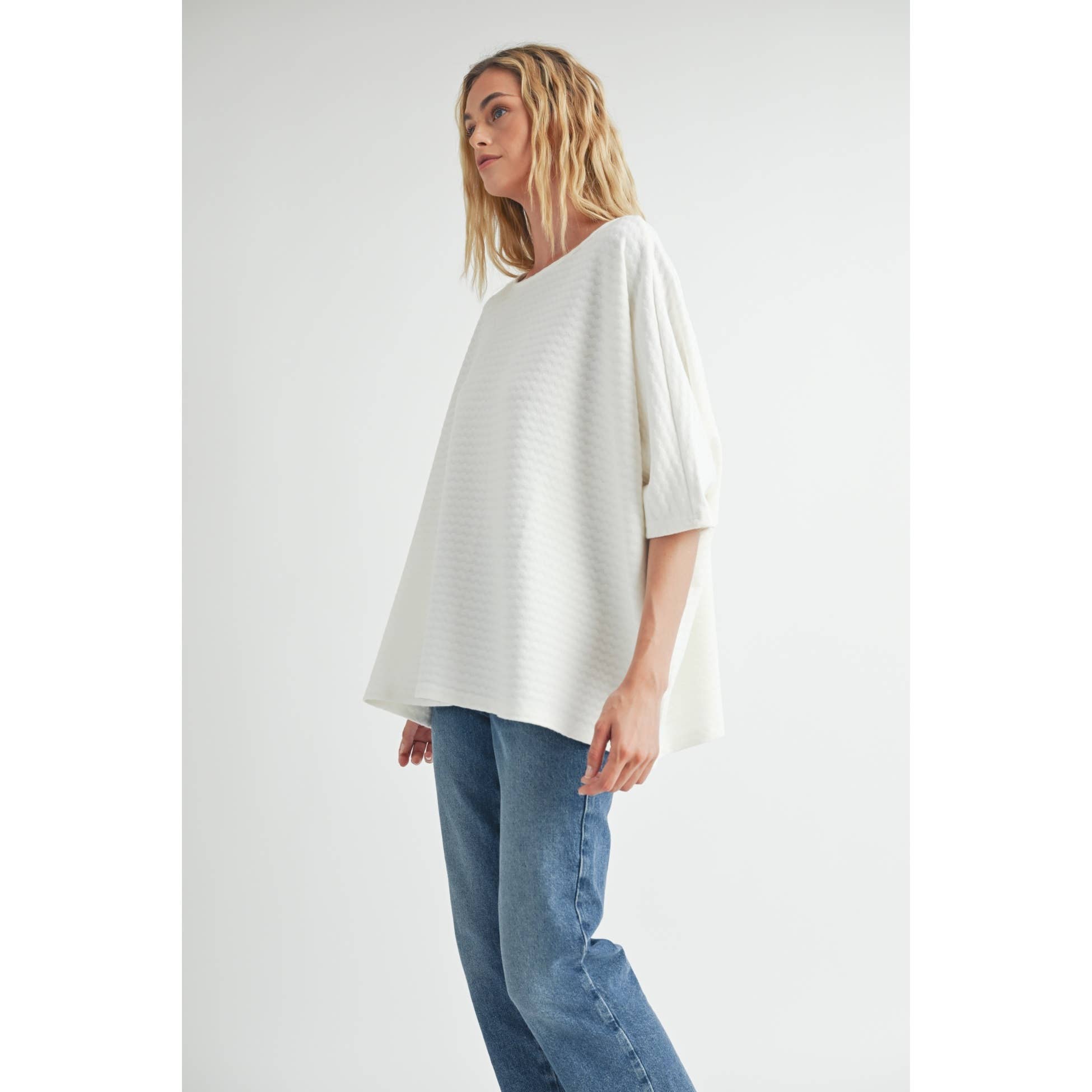 Oversize Knit Top