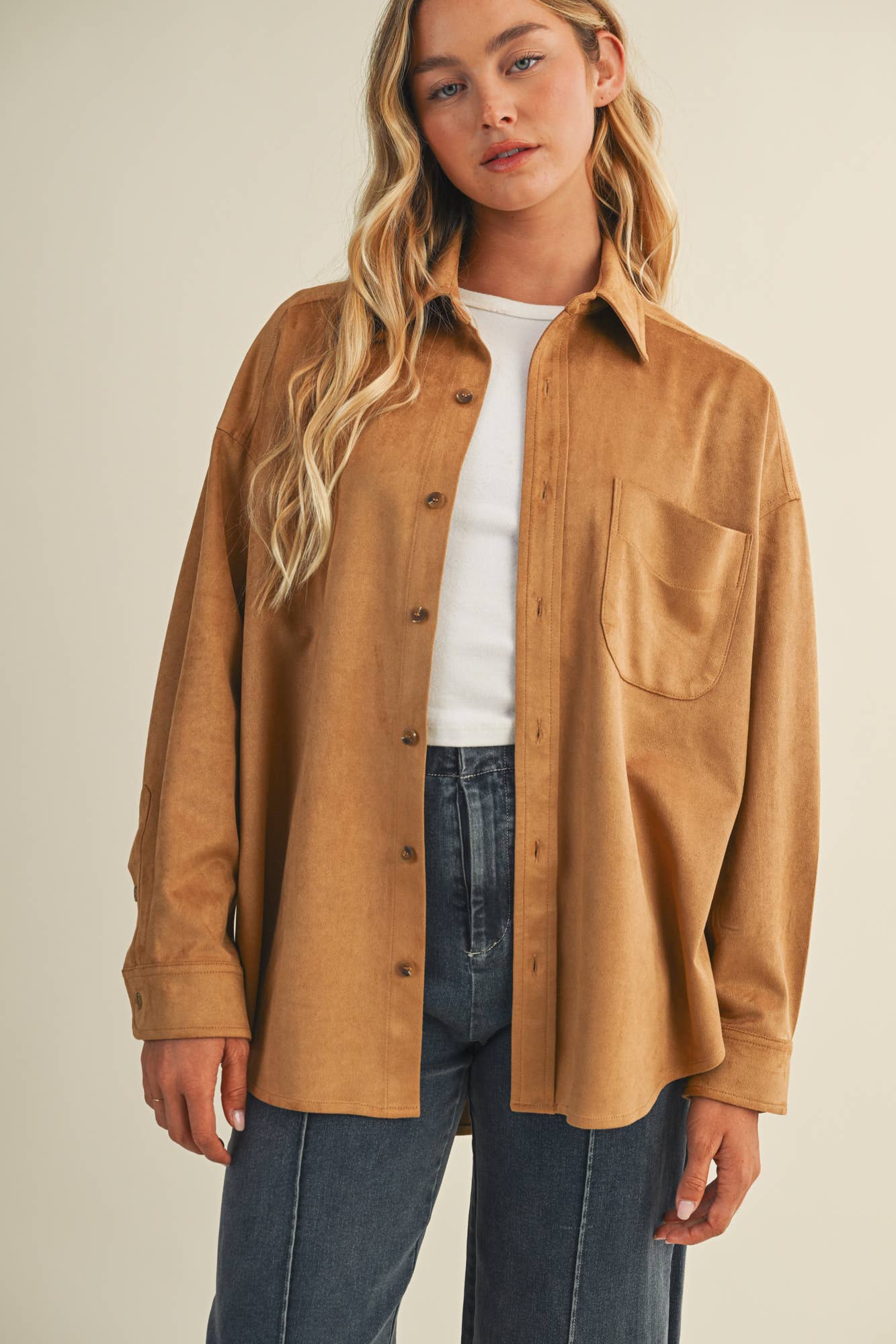 “Suede” Shirt