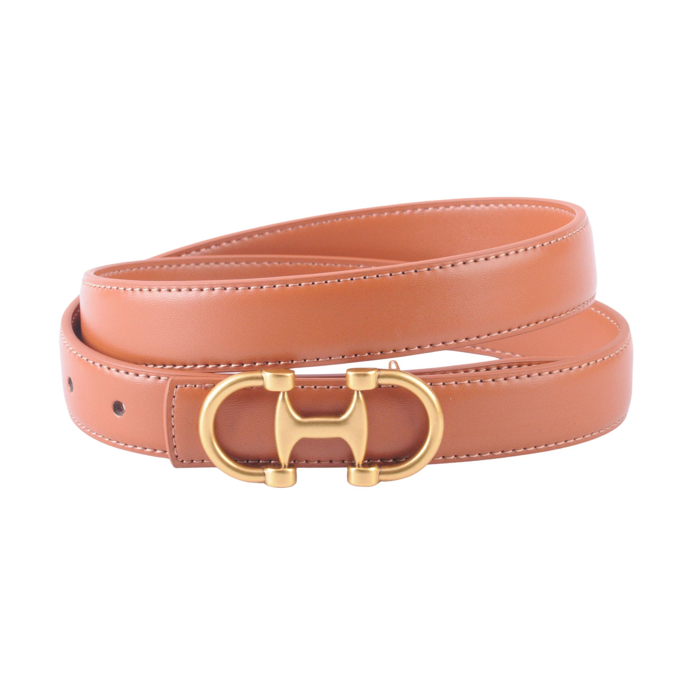 Belt with Horsebit Buckle