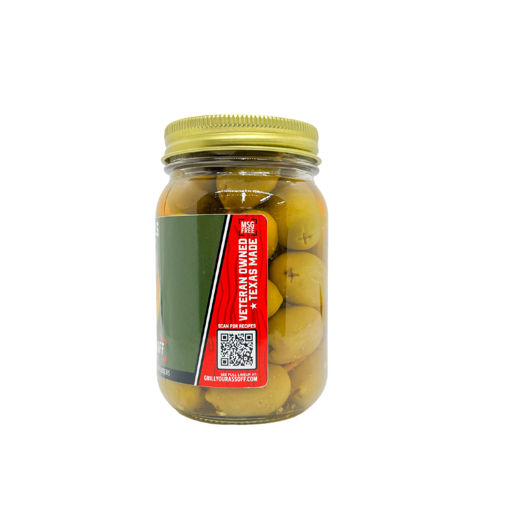 Donkey Balls Habanero Stuffed Olives