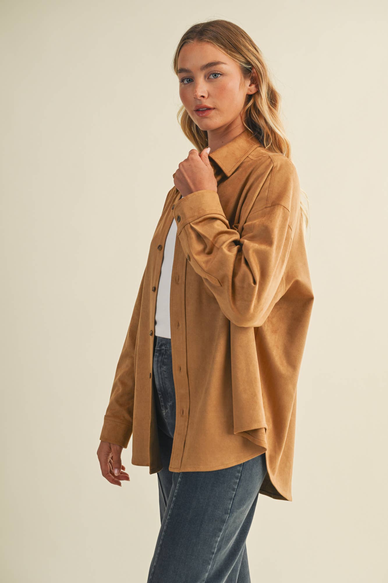 “Suede” Shirt