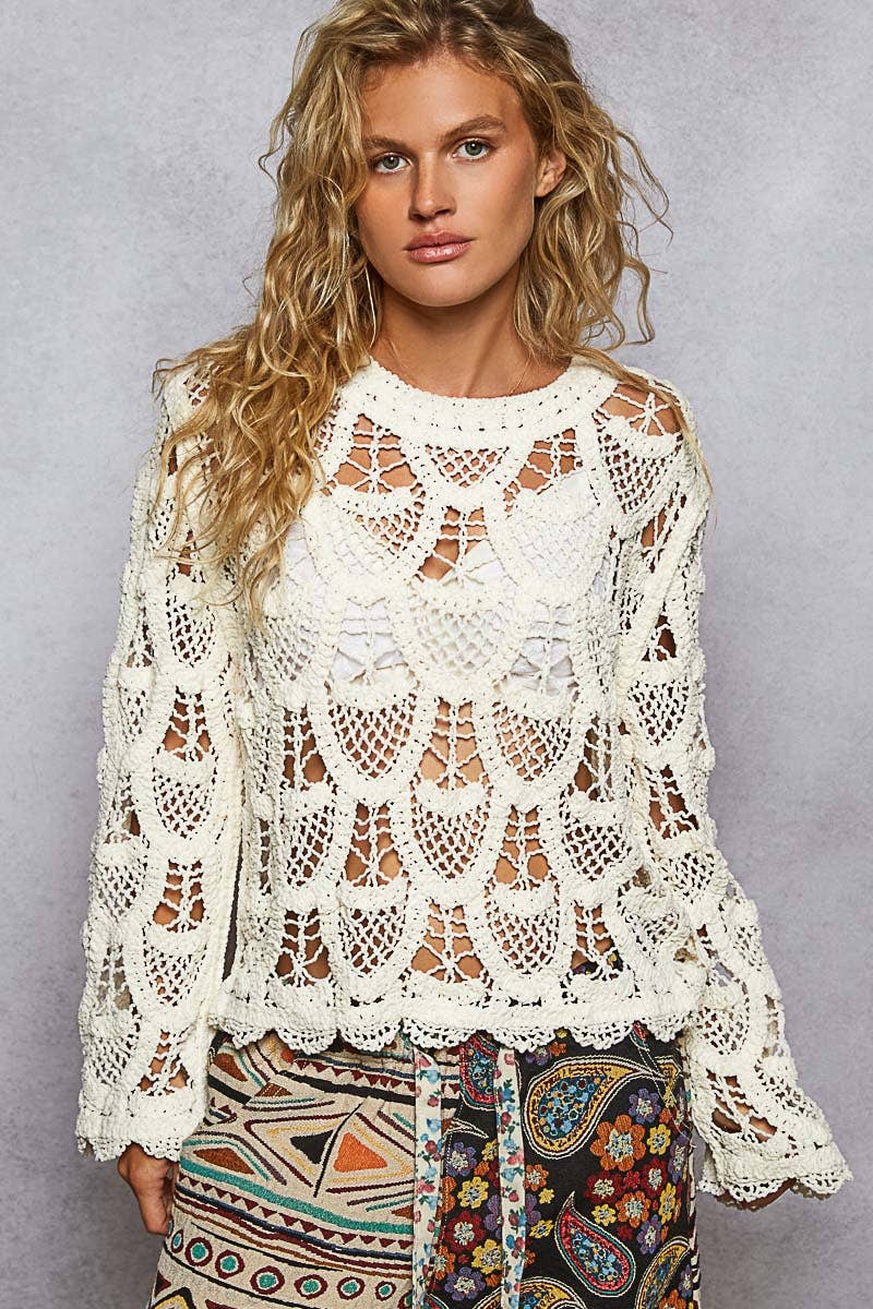 Intricate Crochet Top