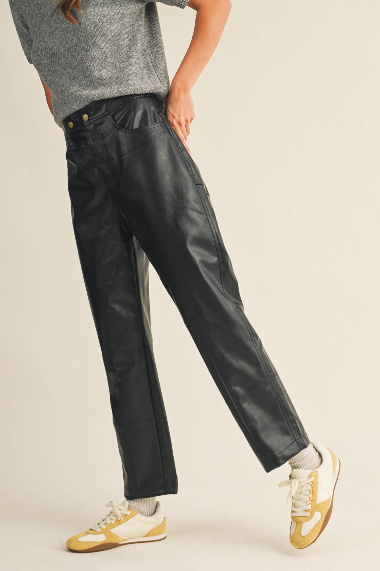 Luxurious “Leather” Pants