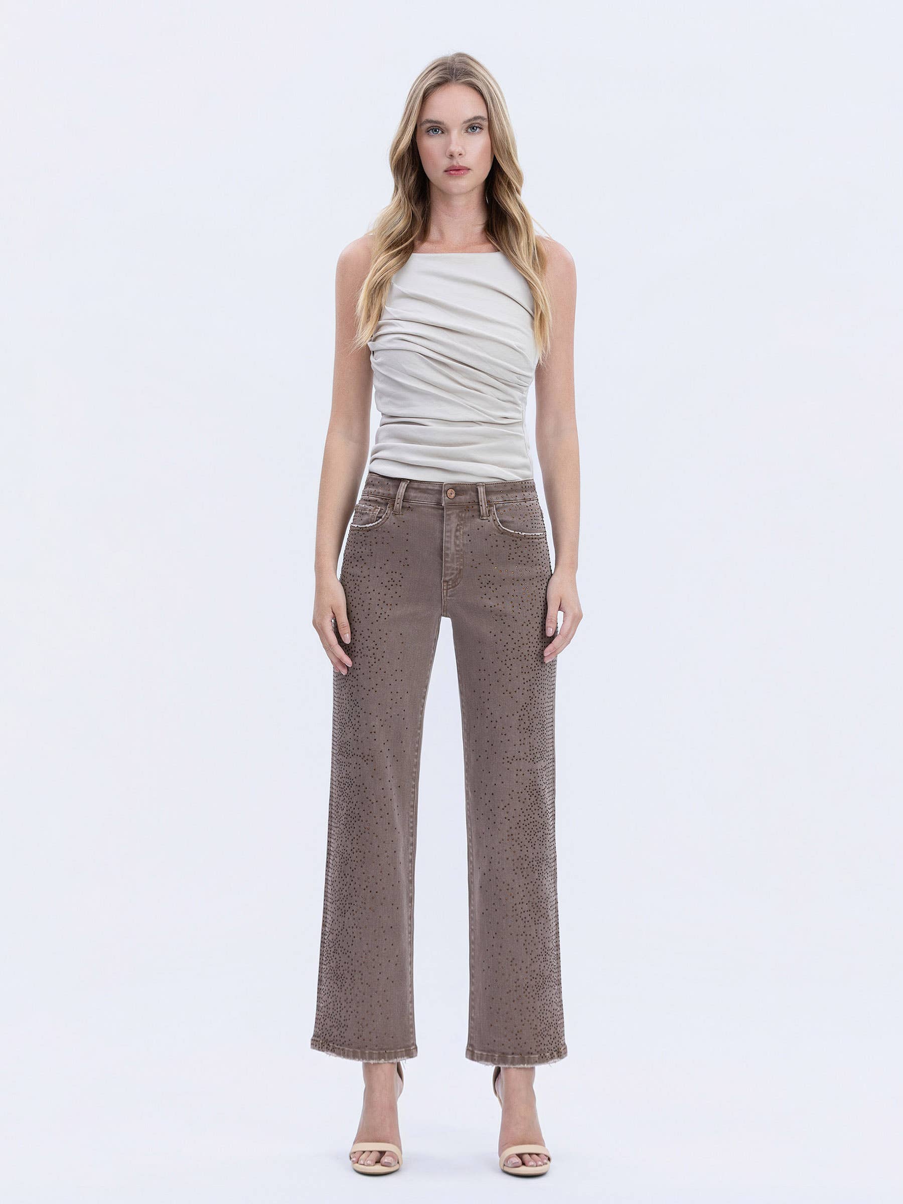 Highrise Embellished - Fudge