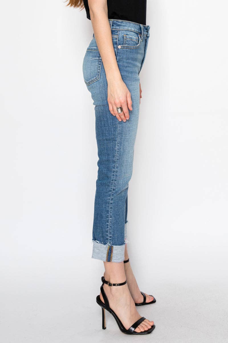 Tummy Control High Rise Straight Leg