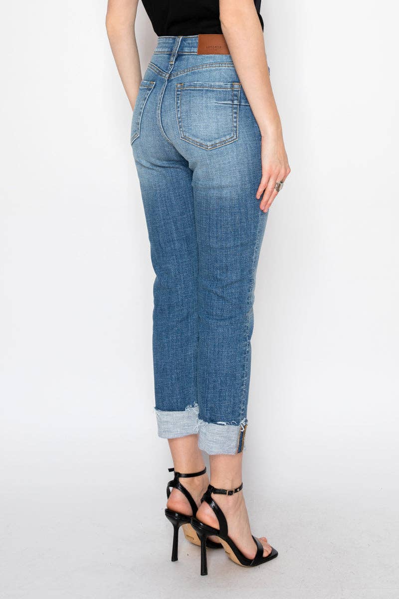 Tummy Control High Rise Straight Leg