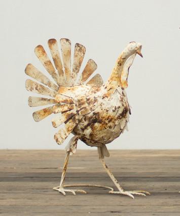 Antique Metal Turkeys