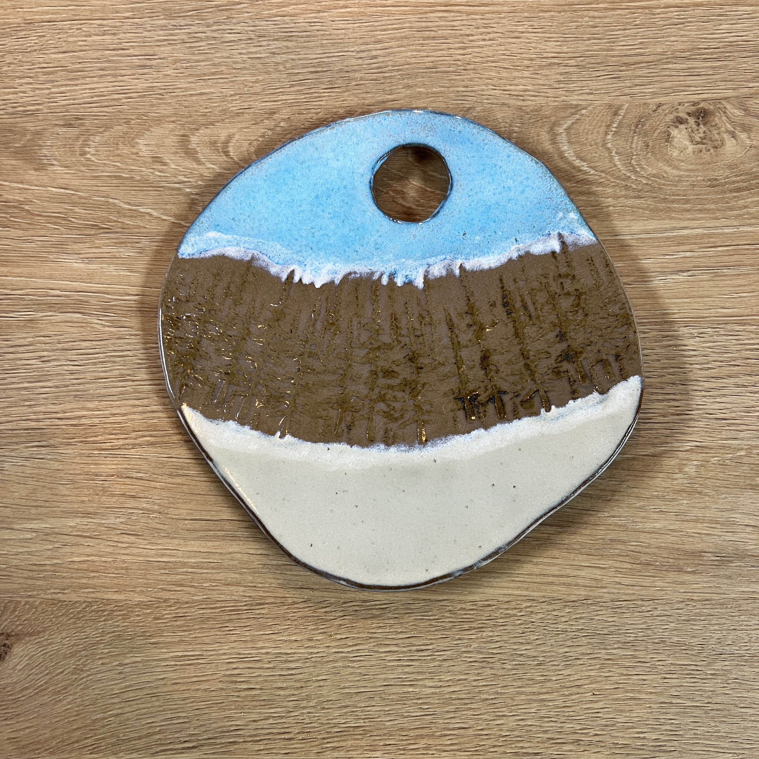 Peels Pots Cheese Board w/ Trees