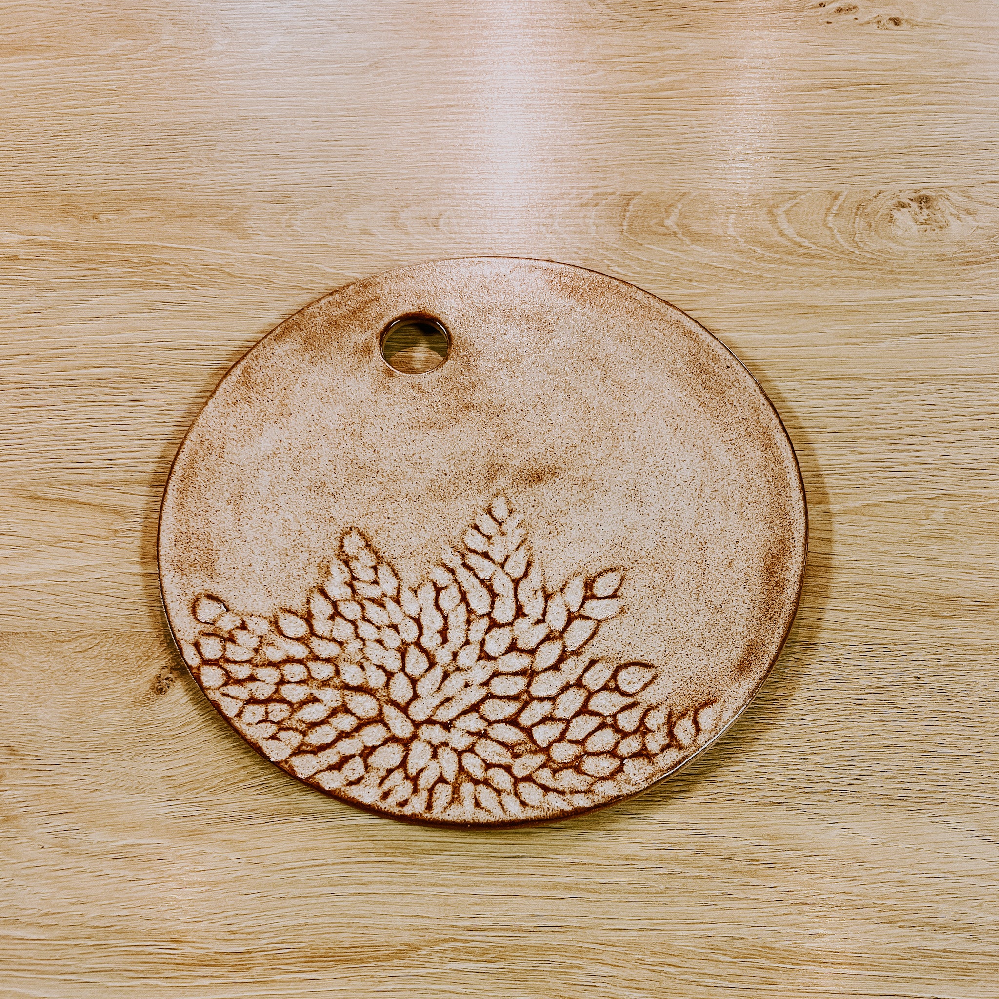 Peels Pots Carved Cheese Board