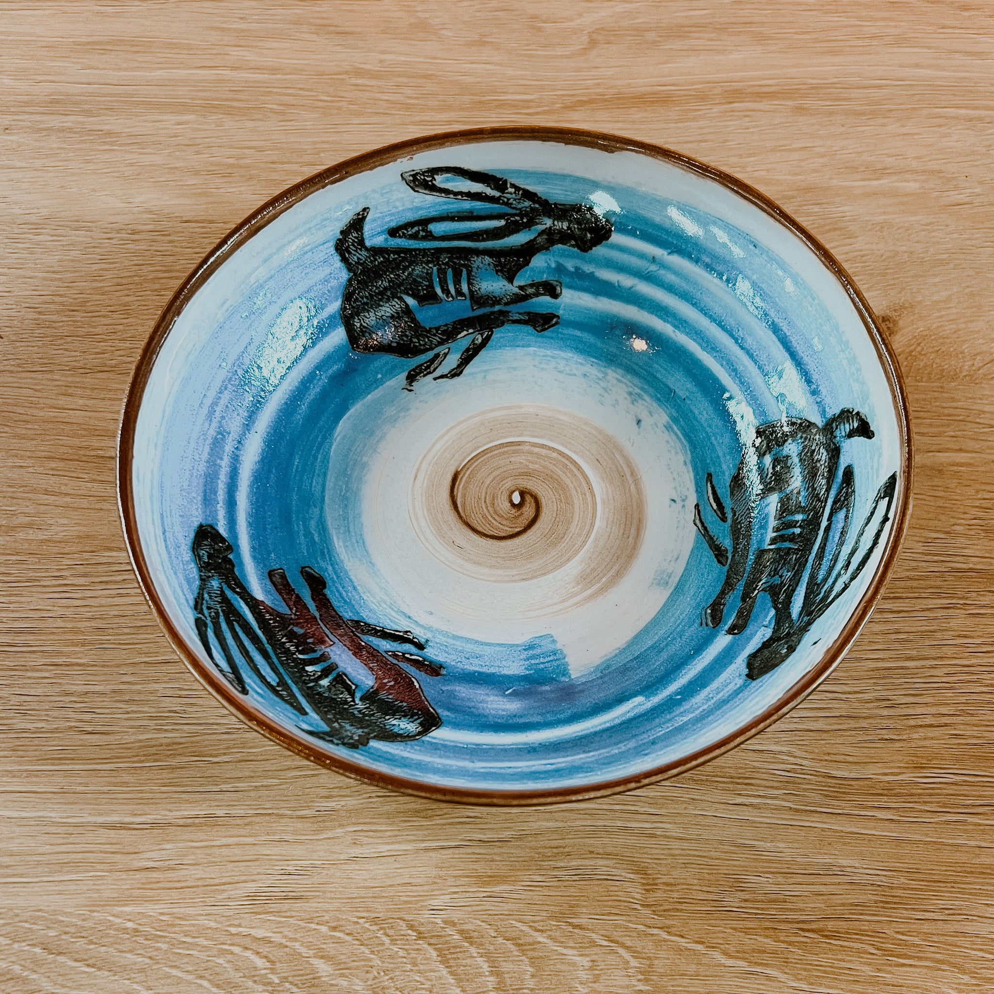 Peels Pots 8” Bunny Bowl