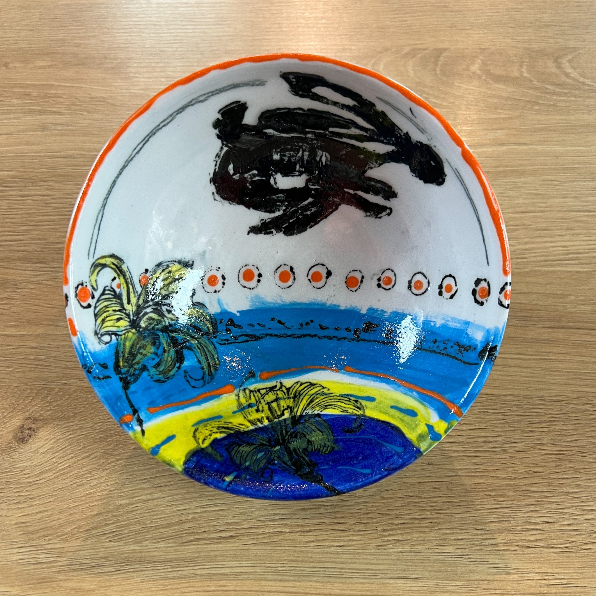 Peels Pots 6” Bunny Bowl