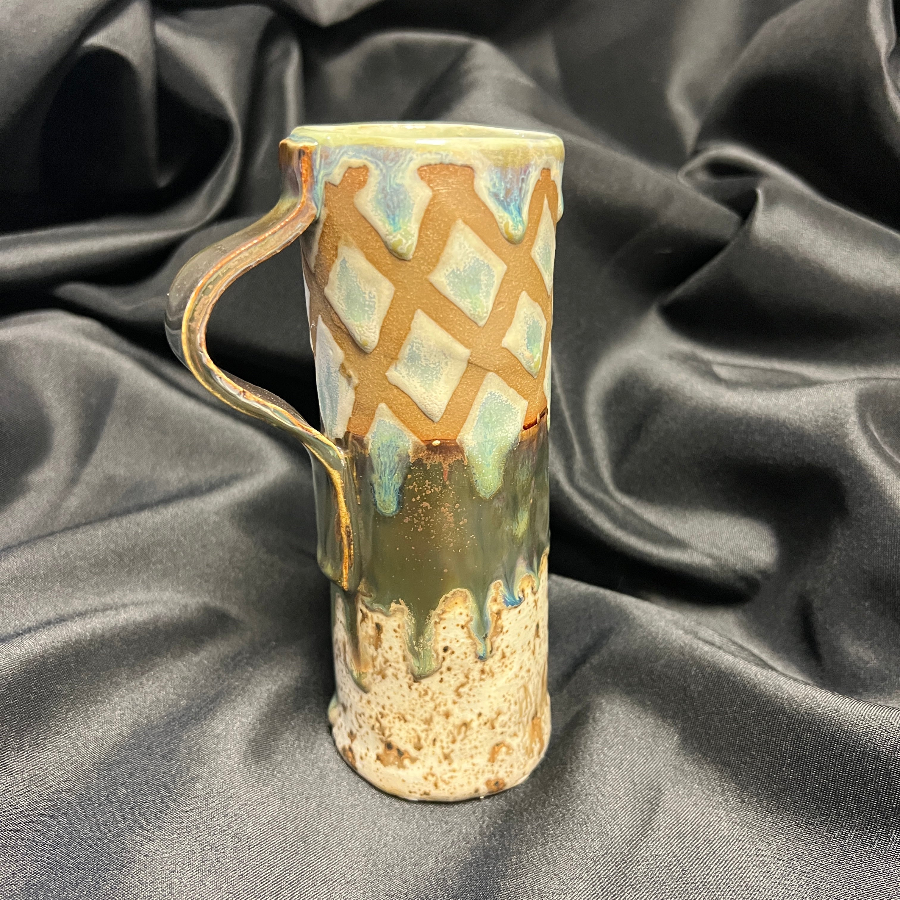 Greek Lattice Vase