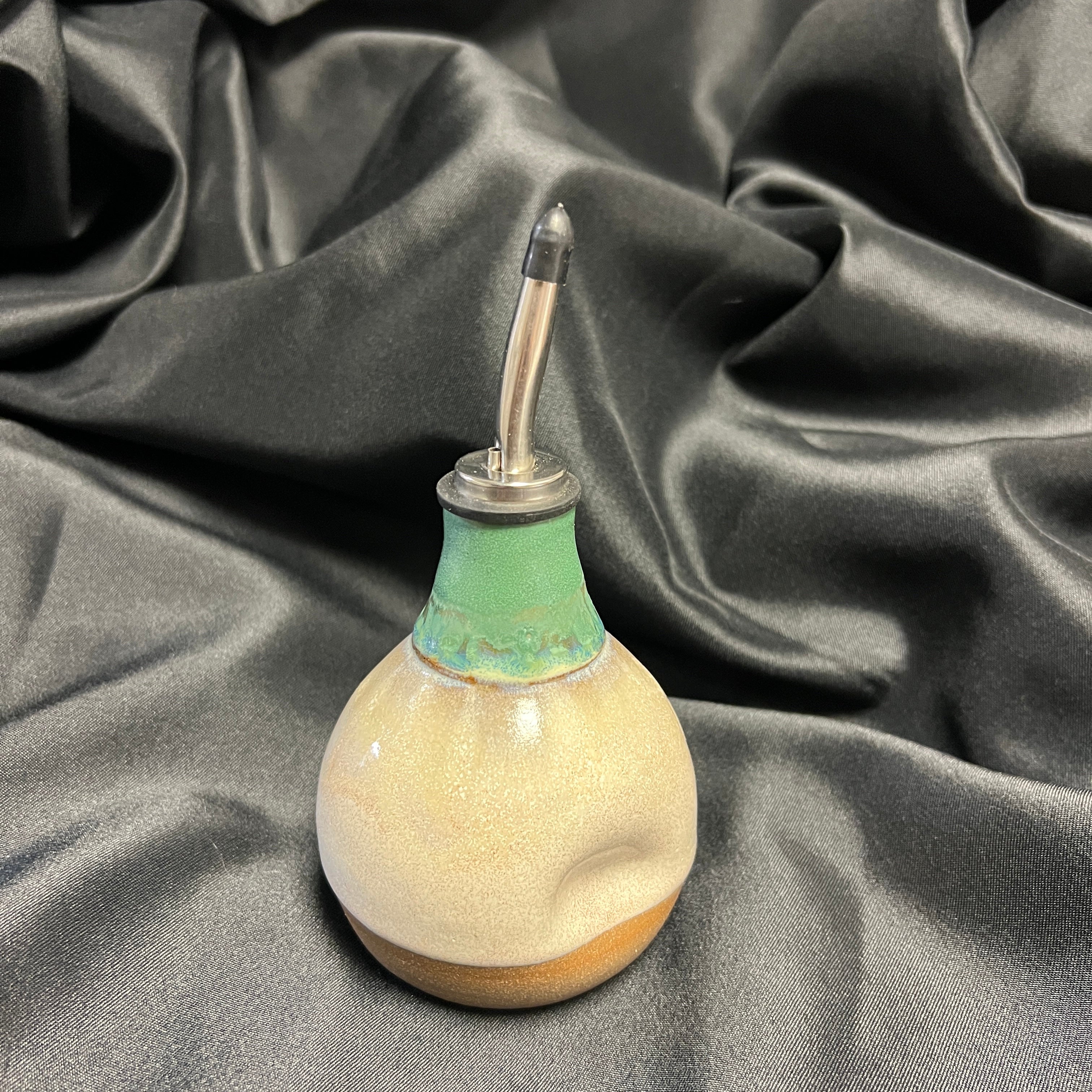 Green Top Oil Cruet