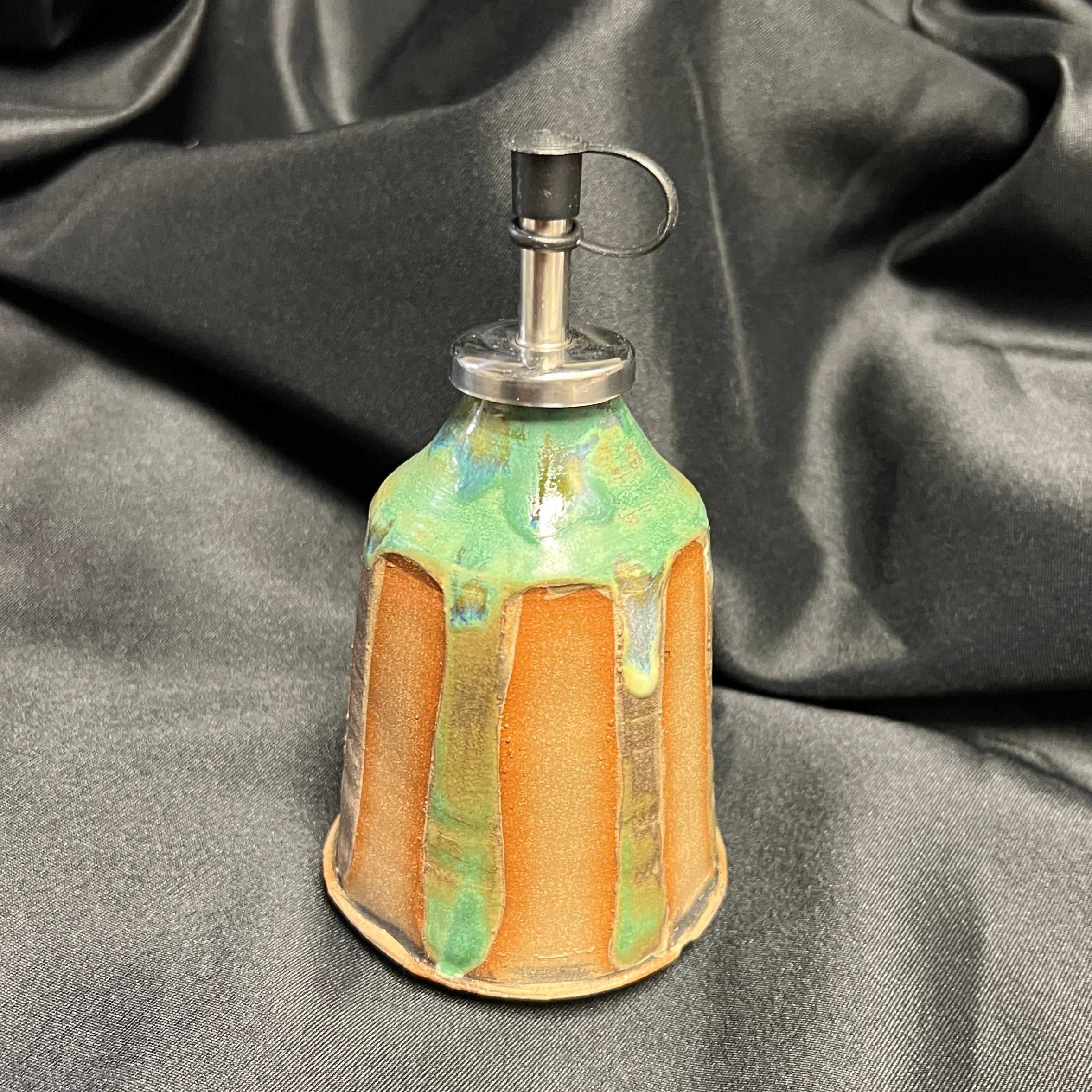 Green Frog Dressing Cruet