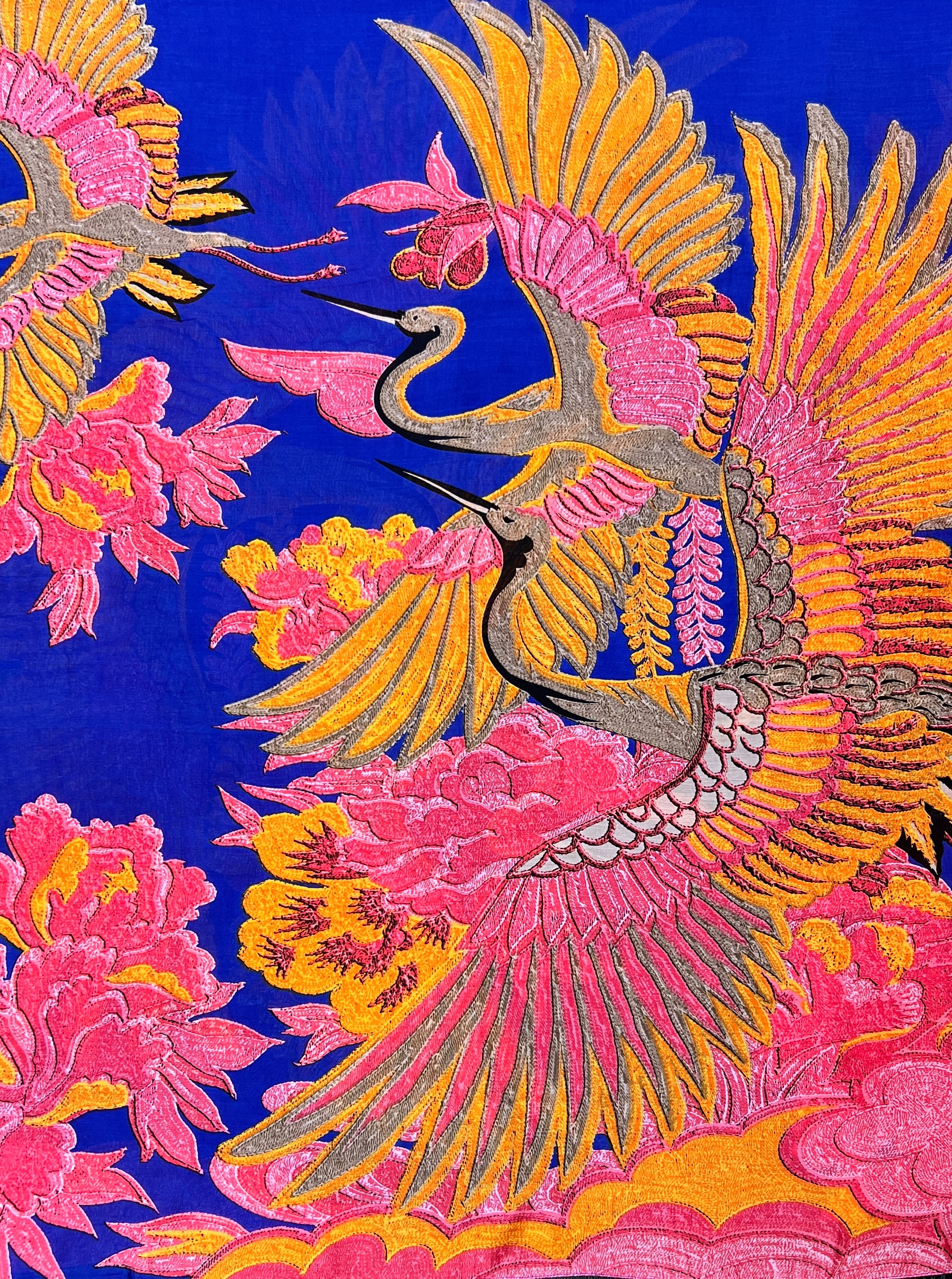 One Hundred Stars Colorful Crane Scarf