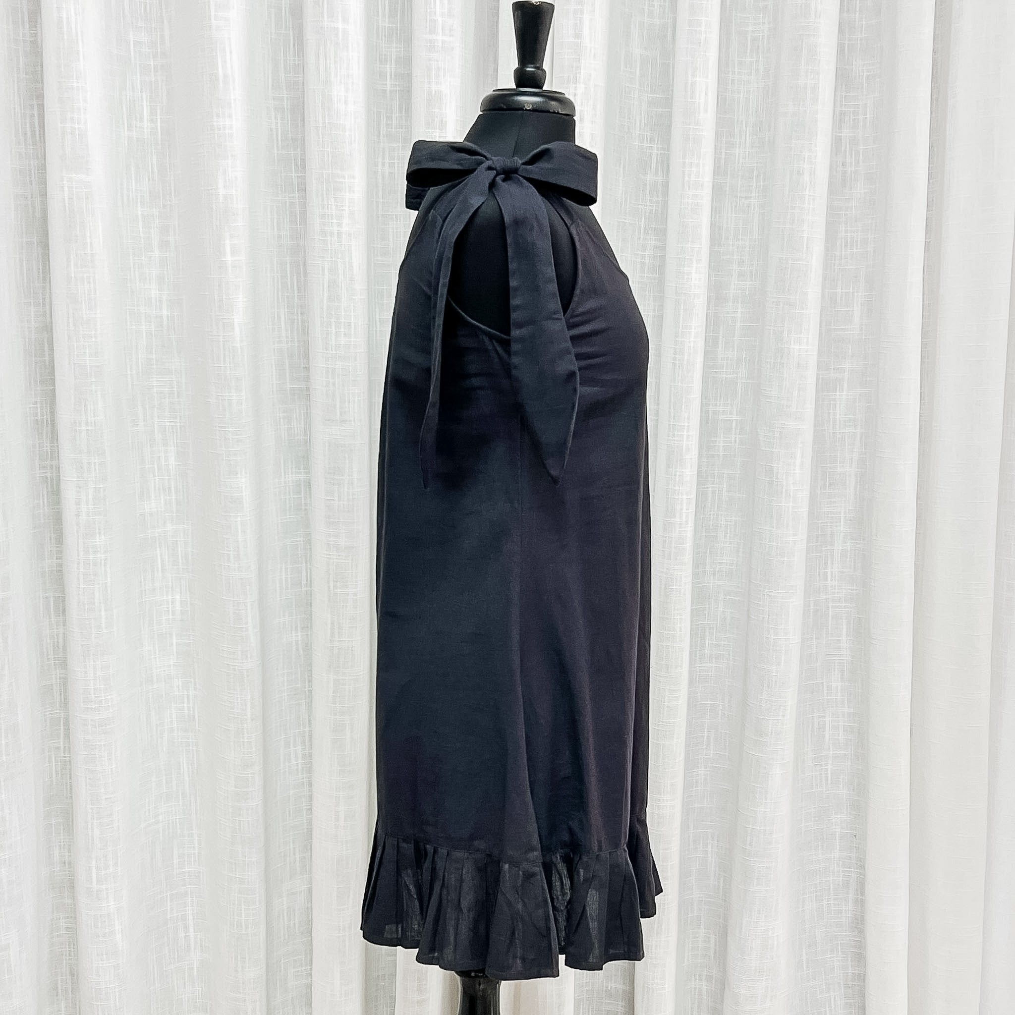 La Lou One Size Tie Midi Dress