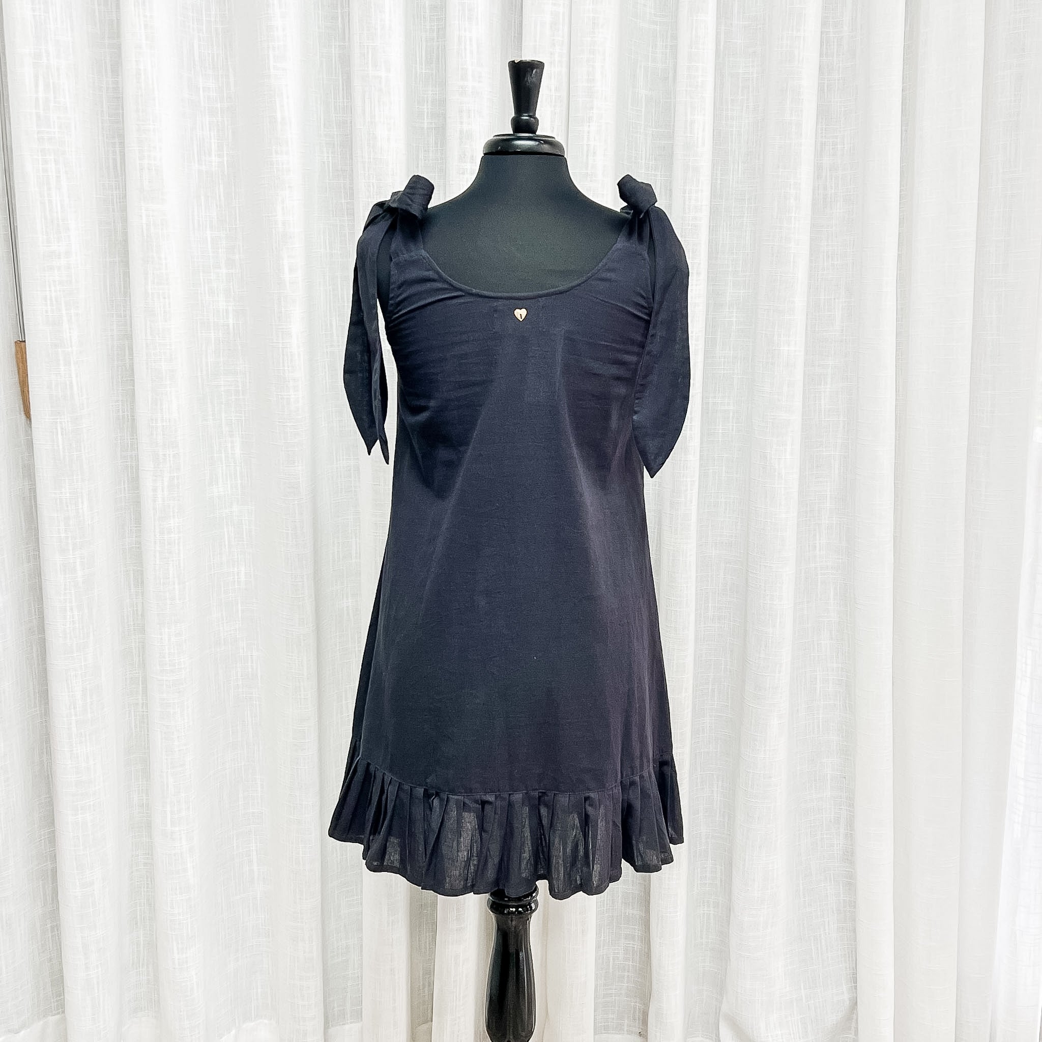 La Lou One Size Tie Midi Dress