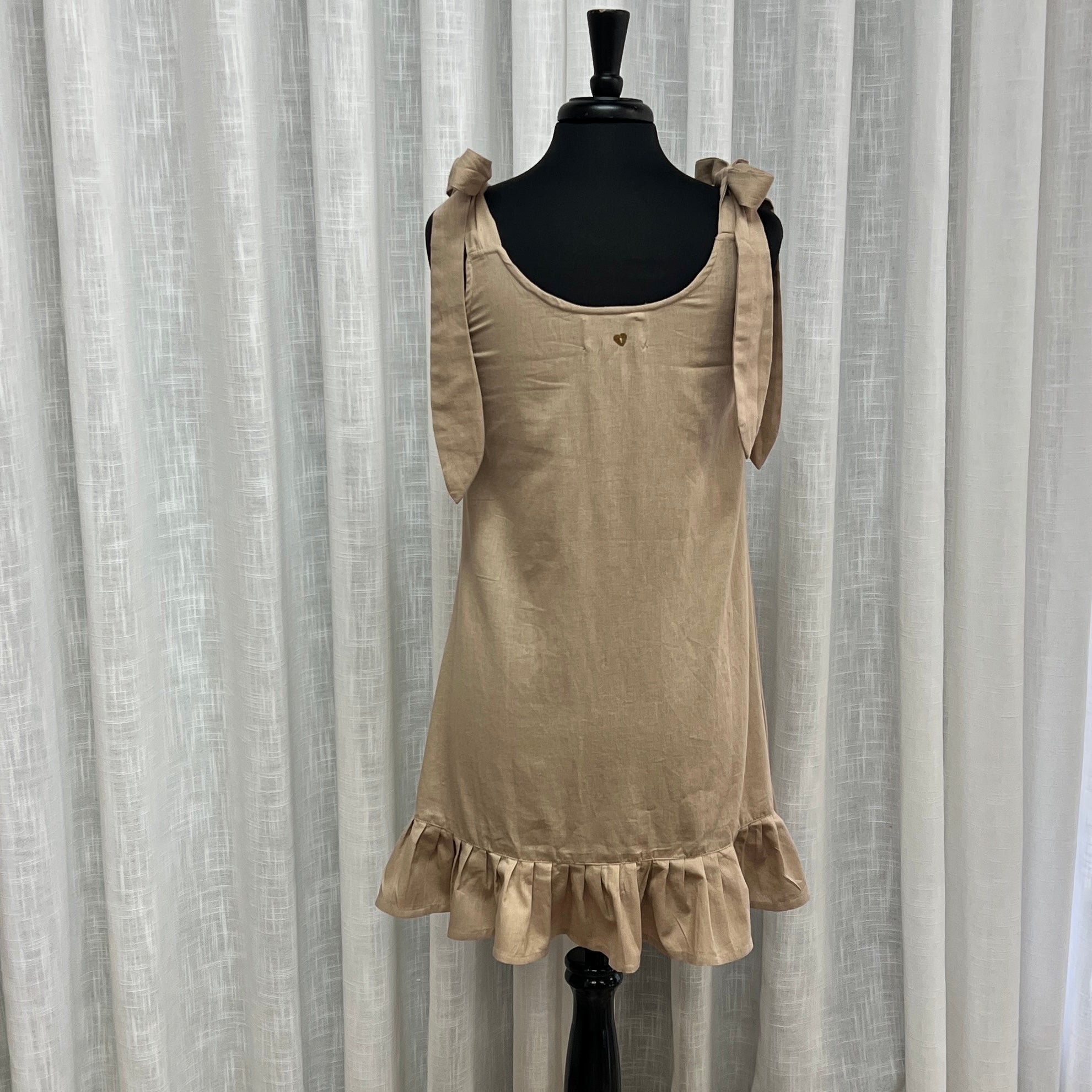 La Lou One Size Tie Midi Dress