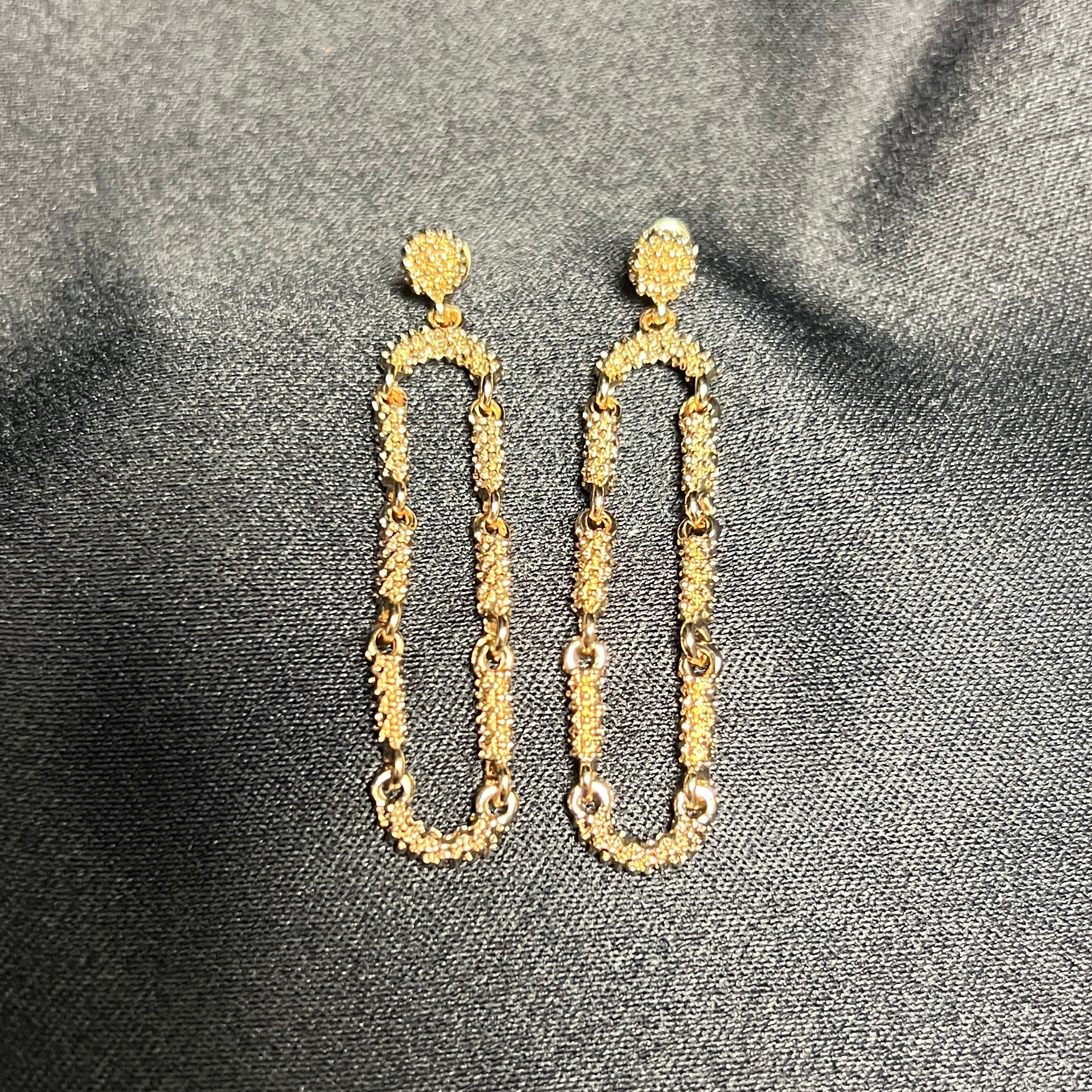 Beaded Chain Earrings