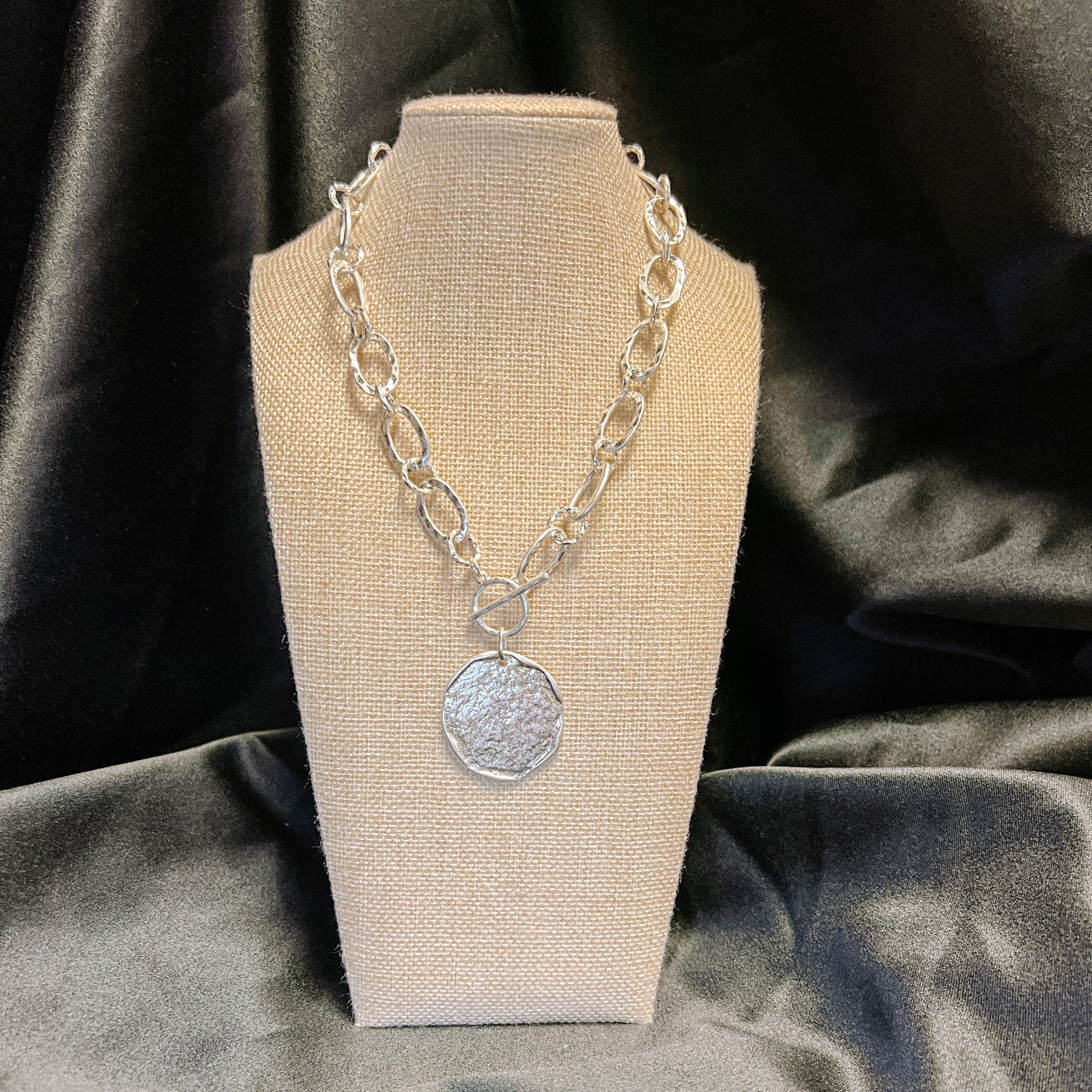 Chunky Medallion Necklace