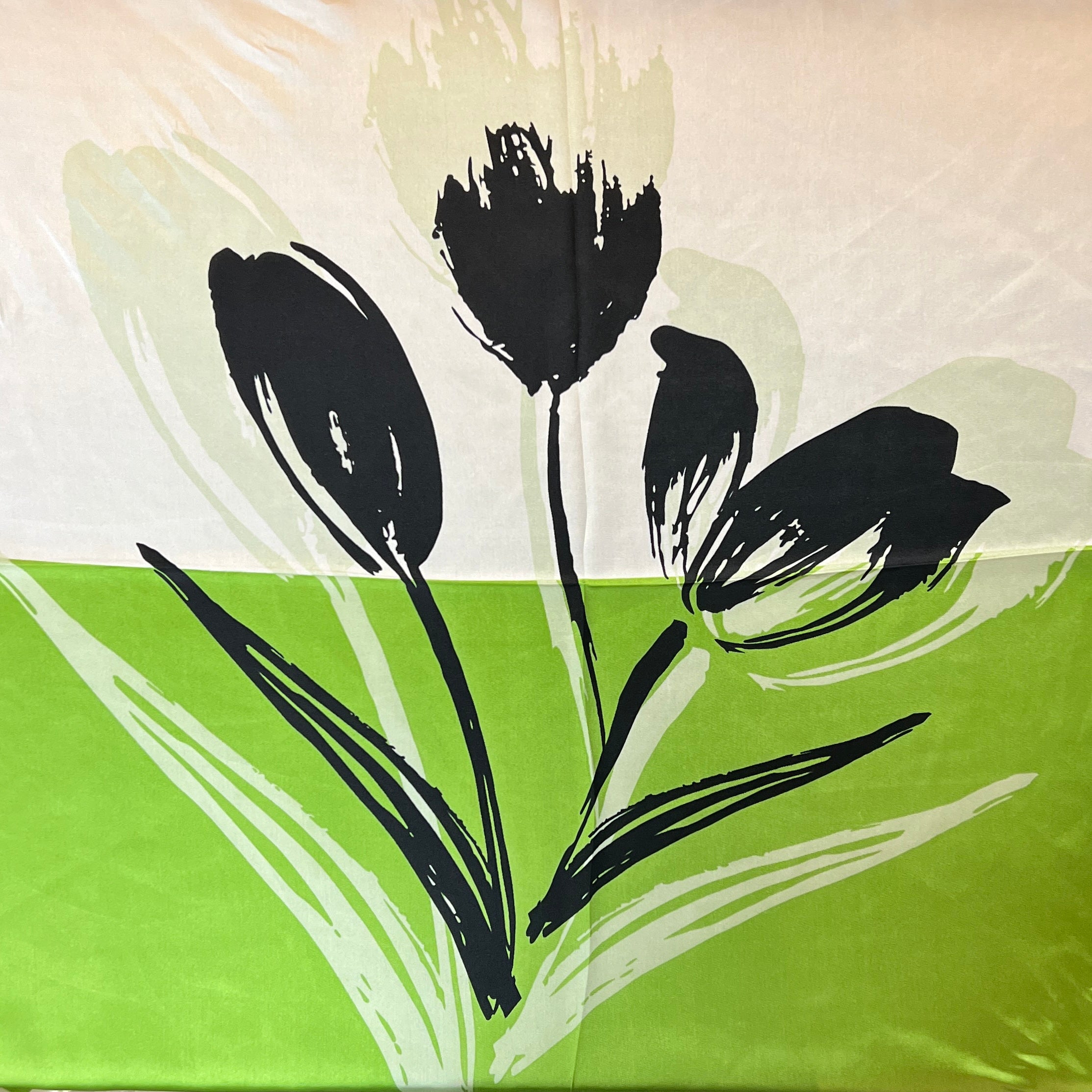 Green Tulip Scarf