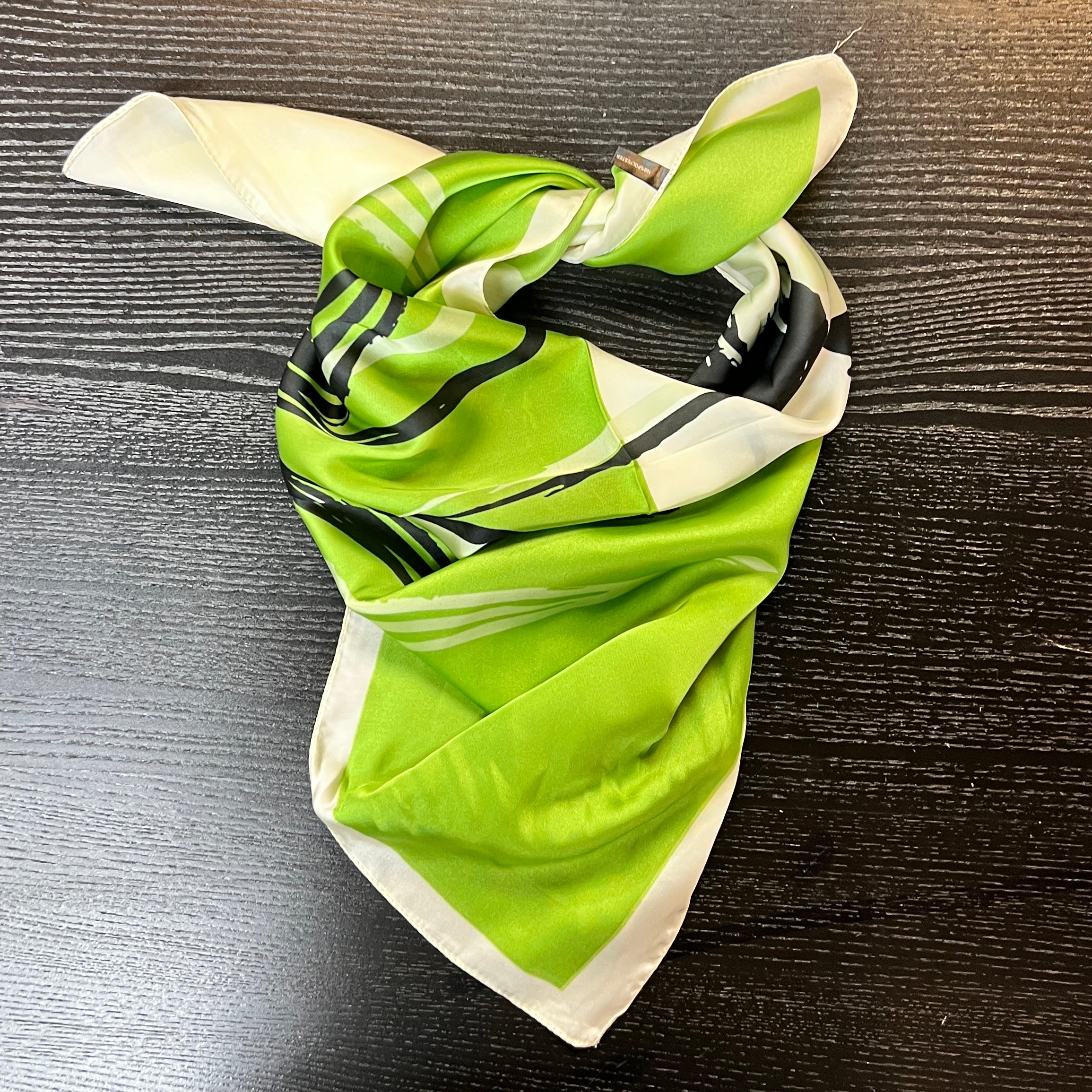 Green Tulip Scarf