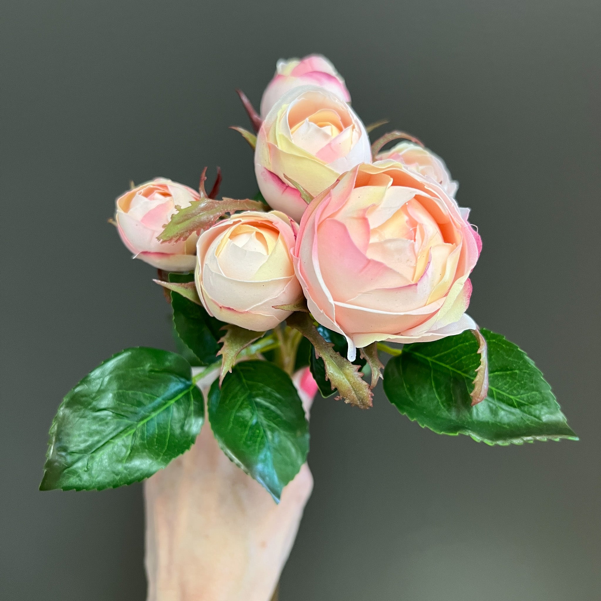Flower Shoppe English Rose Buds - Pale Pink