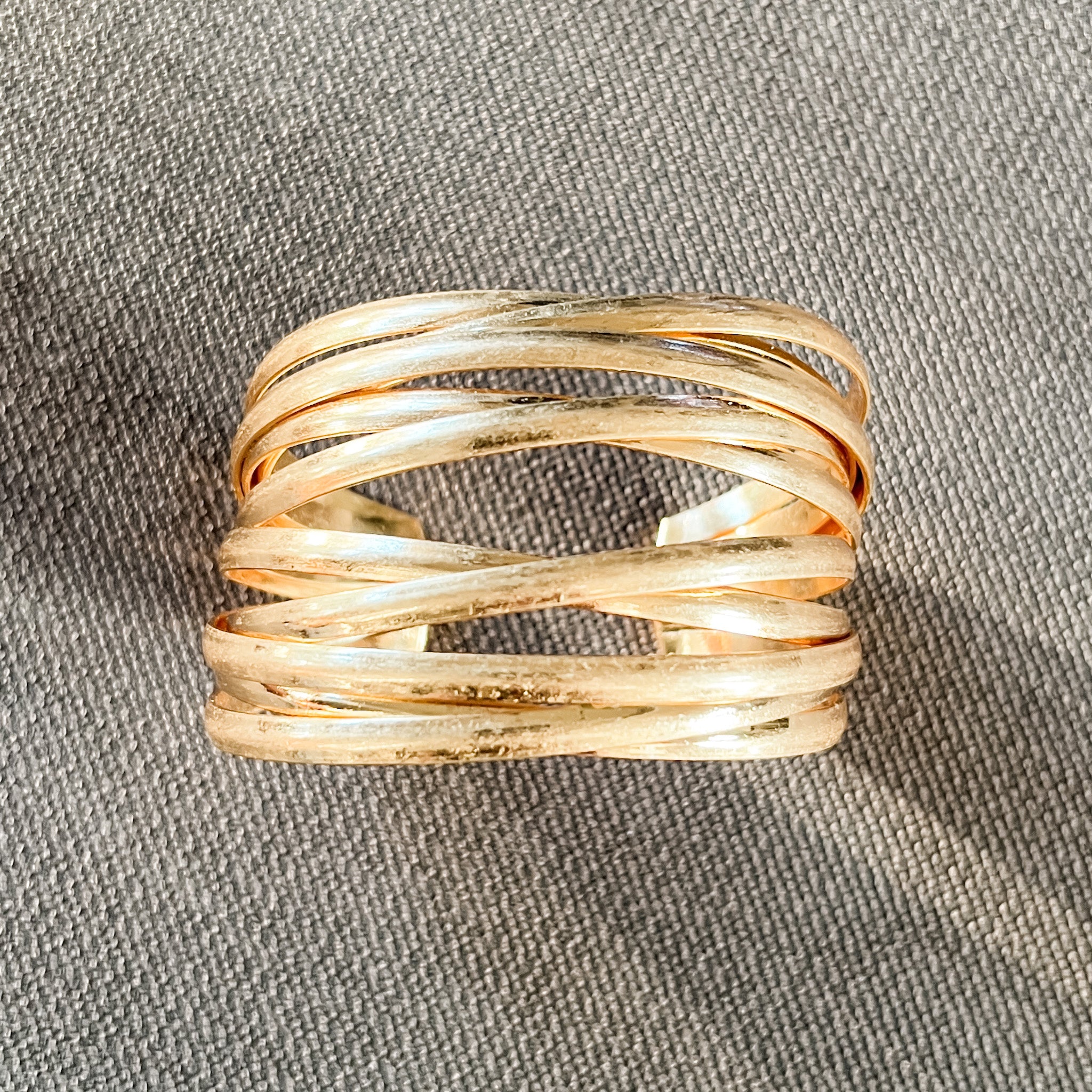 Gold Cuff Bracelet